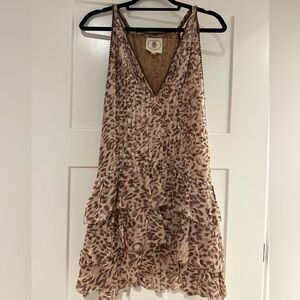 Muchi Muchette leopard Print Dress. Size Xs/S